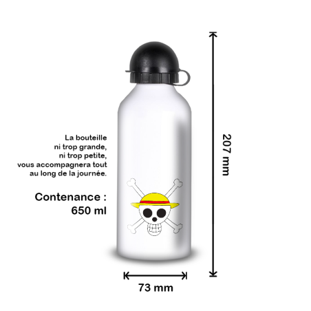 Gourde Alu et Thermos Anime One Piece Gourde Alu et Thermos Anime One Piece