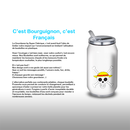 Gourde Alu et Thermos Anime One Piece Gourde Alu et Thermos Anime One Piece
