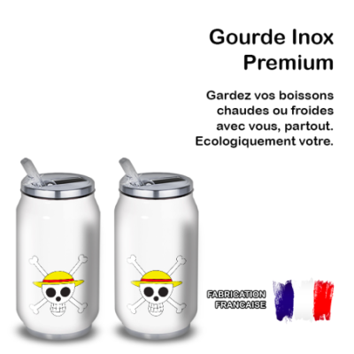 Gourde Alu et Thermos Anime One Piece