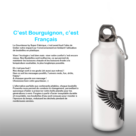Gourde Alu et Thermos Ailes Mystique (nervermore) Gourde Alu et Thermos Ailes Mystique (nervermore)