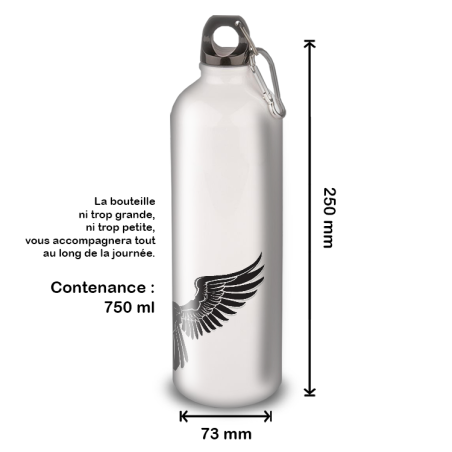 Gourde Alu et Thermos Ailes Mystique (nervermore) Gourde Alu et Thermos Ailes Mystique (nervermore)