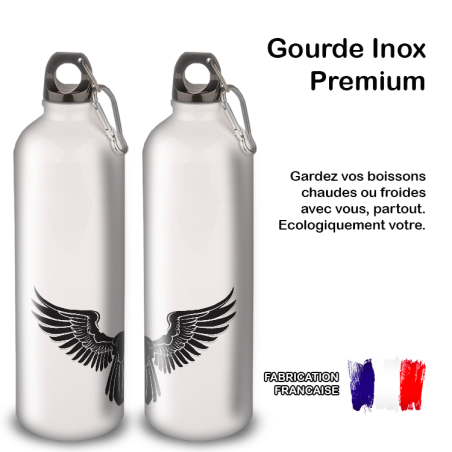 Gourde Alu et Thermos Ailes Mystique (nervermore) Gourde Alu et Thermos Ailes Mystique (nervermore)