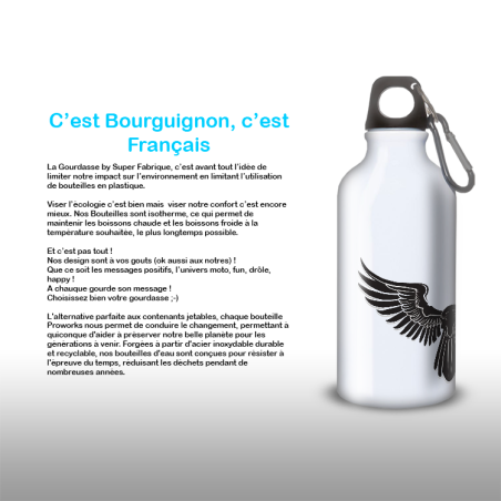 Gourde Alu et Thermos Ailes Mystique (nervermore) Gourde Alu et Thermos Ailes Mystique (nervermore)