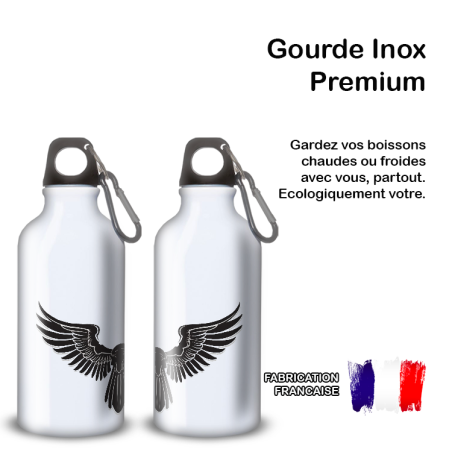 Gourde Alu et Thermos Ailes Mystique (nervermore) Gourde Alu et Thermos Ailes Mystique (nervermore)