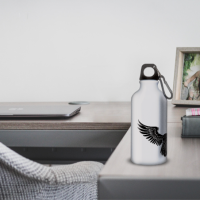 Gourde Alu et Thermos Ailes Mystique (nervermore)
