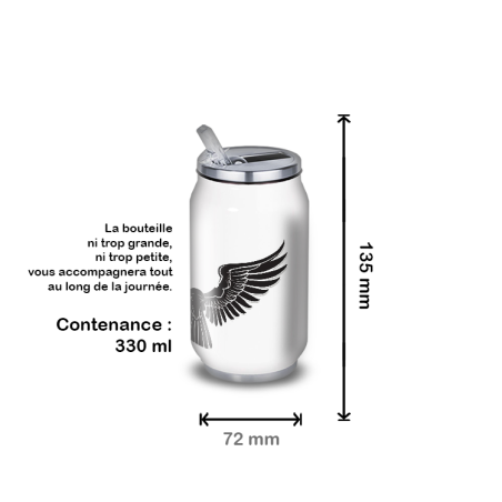 Gourde Alu et Thermos Ailes Mystique (nervermore) Gourde Alu et Thermos Ailes Mystique (nervermore)