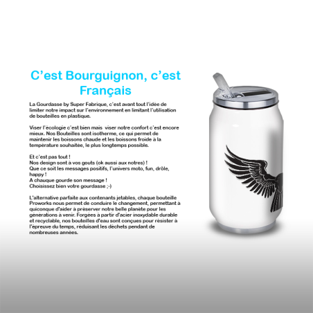 Gourde Alu et Thermos Ailes Mystique (nervermore) Gourde Alu et Thermos Ailes Mystique (nervermore)