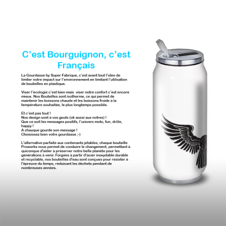 Gourde Alu et Thermos Ailes Mystique (nervermore) Gourde Alu et Thermos Ailes Mystique (nervermore)
