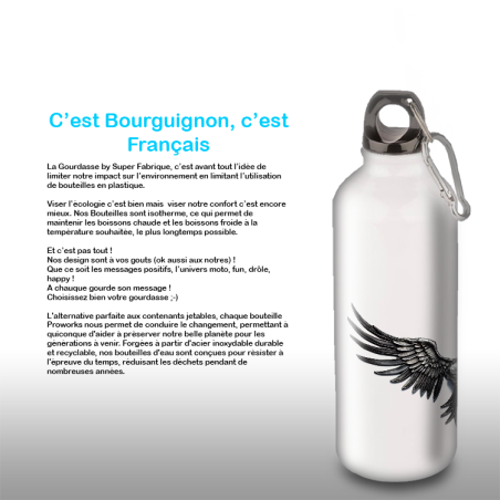 Gourde Alu et Thermos Ailes Mythologie (nervermore) Gourde Alu et Thermos Ailes Mythologie (nervermore)