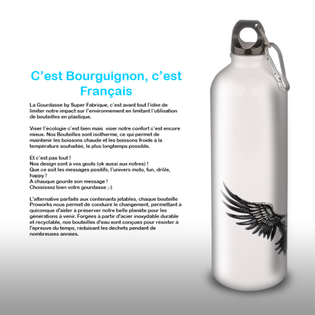 Gourde Alu et Thermos Ailes Mythologie (nervermore) Gourde Alu et Thermos Ailes Mythologie (nervermore)
