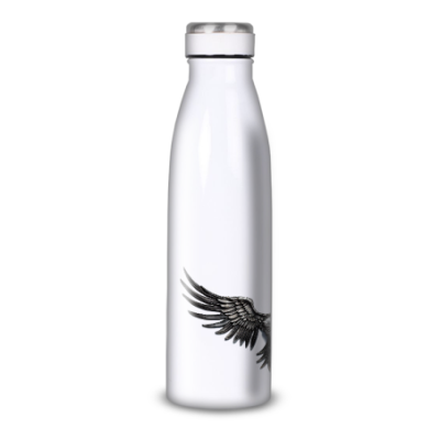 Gourde Alu et Thermos Ailes Mythologiques (nervermore)