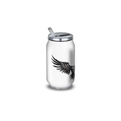 Gourde Alu et Thermos Ailes Mythologiques (nervermore)