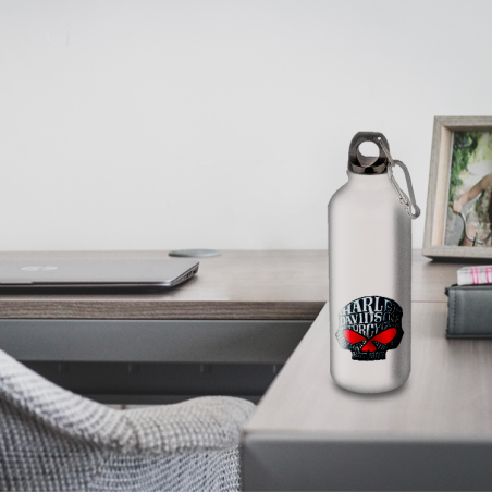 Gourde Alu et Thermos Harley Davidson Skull Gourde Alu et Thermos Harley Davidson Skull