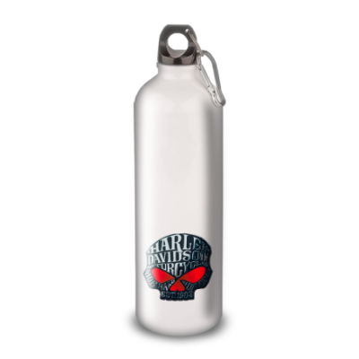 Gourde Alu et Thermos Harley Davidson Skull