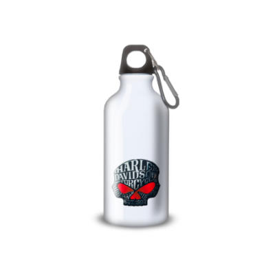 Gourde Alu et Thermos Harley Davidson Skull