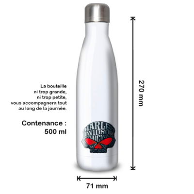 Gourde Alu et Thermos Harley Davidson Skull