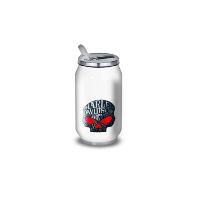 Gourde Alu et Thermos Harley Davidson Skull