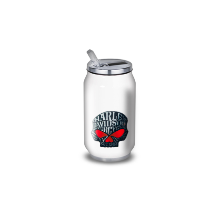 Gourde Alu et Thermos Harley Davidson Skull Gourde Alu et Thermos Harley Davidson Skull