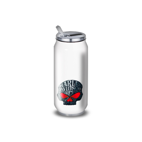 Gourde Alu et Thermos Harley Davidson Skull Gourde Alu et Thermos Harley Davidson Skull