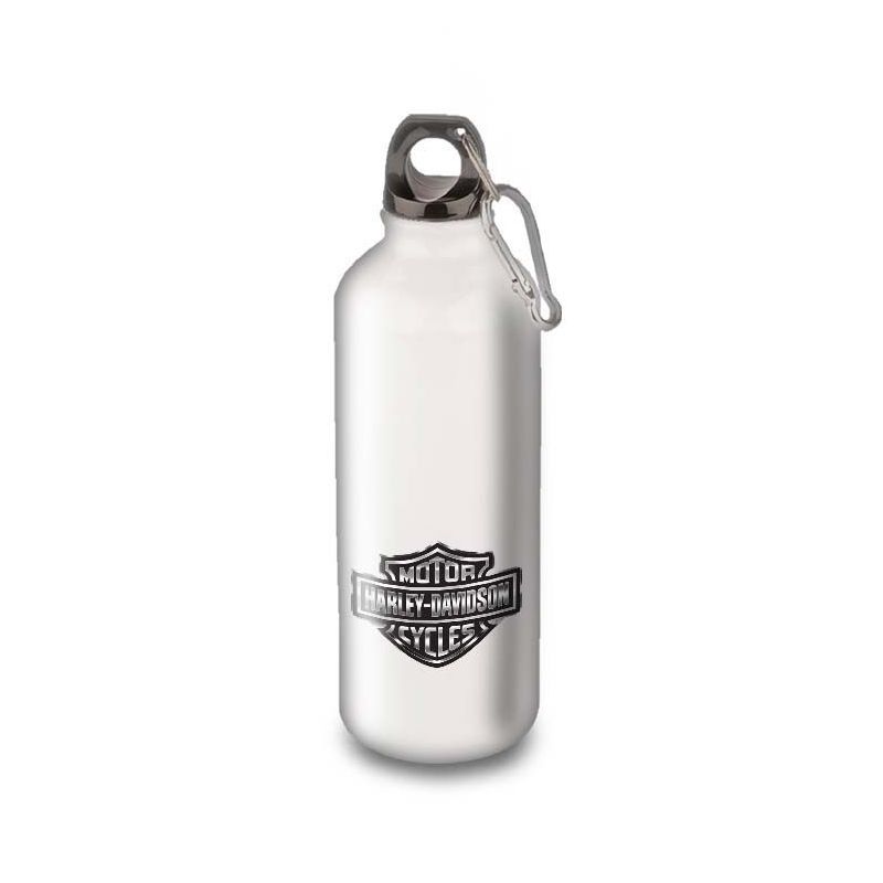Gourde Alu et Thermos Harley Davidson Logo Silver Gourde Alu et Thermos Harley Davidson Logo Silver