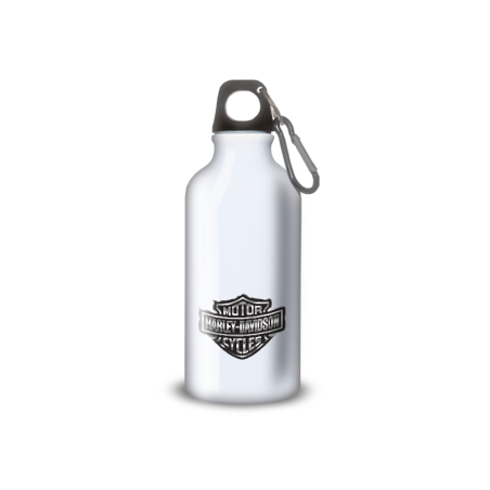 Gourde Alu et Thermos Harley Davidson Logo Silver Gourde Alu et Thermos Harley Davidson Logo Silver