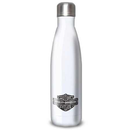 Gourde Alu et Thermos Harley Davidson Logo Silver Gourde Alu et Thermos Harley Davidson Logo Silver