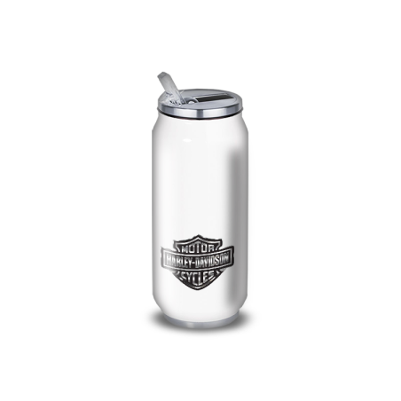 Gourde Alu et Thermos Harley Davidson Logo Silver Gourde Alu et Thermos Harley Davidson Logo Silver