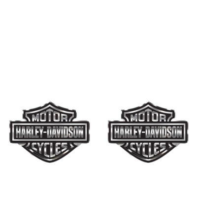 Gourde Alu et Thermos Harley Davidson Logo Silver
