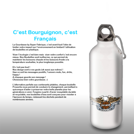 Gourde Alu et Thermos Harley Davidson Aigle Gourde Alu et Thermos Harley Davidson Aigle