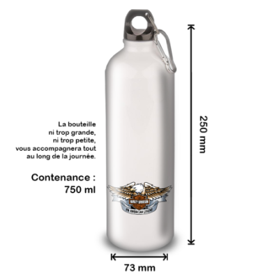 Gourde Alu et Thermos Harley Davidson Aigle