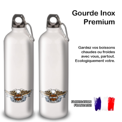 Gourde Alu et Thermos Harley Davidson Aigle