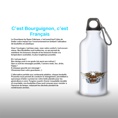 Gourde Alu et Thermos Harley Davidson Aigle Gourde Alu et Thermos Harley Davidson Aigle