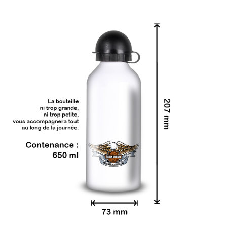 Gourde Alu et Thermos Harley Davidson Aigle Gourde Alu et Thermos Harley Davidson Aigle