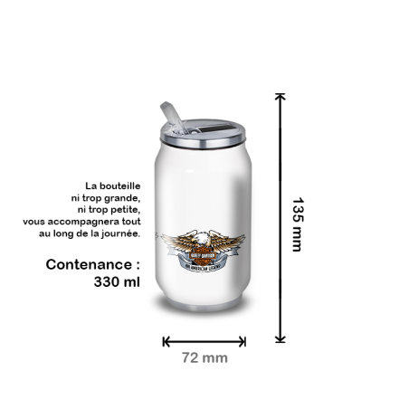 Gourde Alu et Thermos Harley Davidson Aigle Gourde Alu et Thermos Harley Davidson Aigle