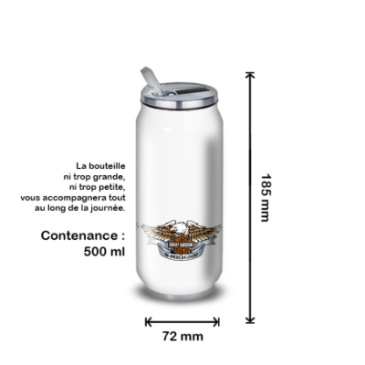 Gourde Alu et Thermos Harley Davidson Aigle