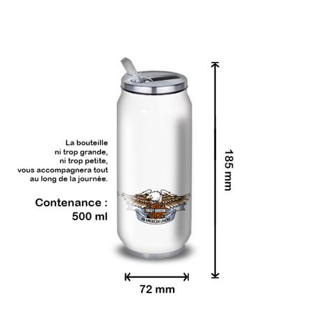 Gourde Alu et Thermos Harley Davidson Aigle Gourde Alu et Thermos Harley Davidson Aigle