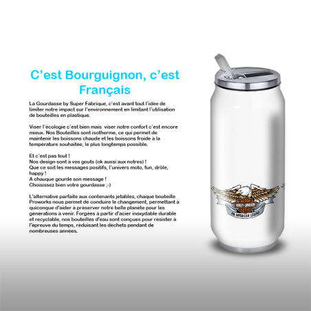 Gourde Alu et Thermos Harley Davidson Aigle Gourde Alu et Thermos Harley Davidson Aigle