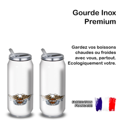 Gourde Alu et Thermos Harley Davidson Aigle