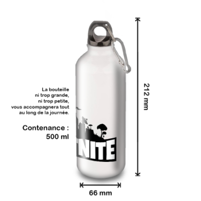 Gourde Alu et Thermos Fortnite Logo