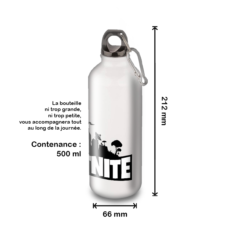 Gourde Alu et Thermos Fortnite Logo Gourde Alu et Thermos Fortnite Logo