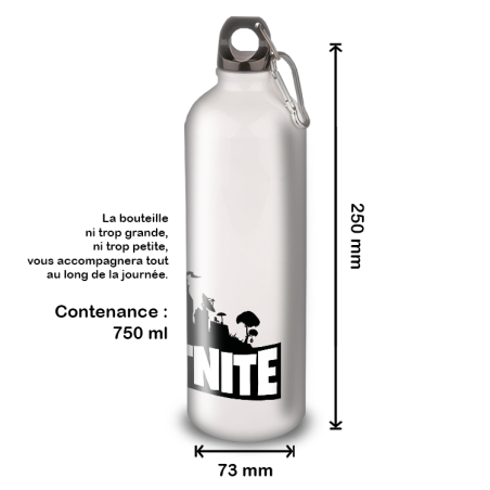 Gourde Alu et Thermos Fortnite Logo Gourde Alu et Thermos Fortnite Logo