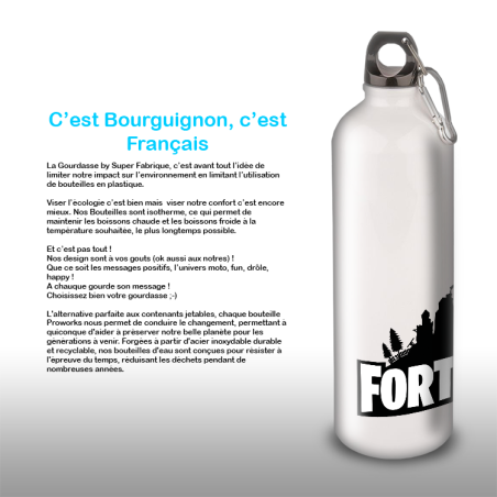 Gourde Alu et Thermos Fortnite Logo Gourde Alu et Thermos Fortnite Logo