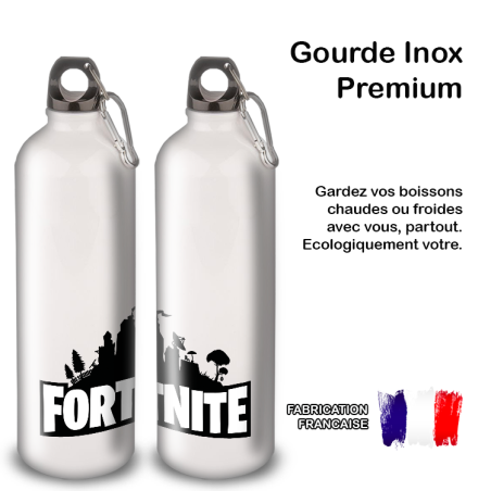 Gourde Alu et Thermos Fortnite Logo Gourde Alu et Thermos Fortnite Logo