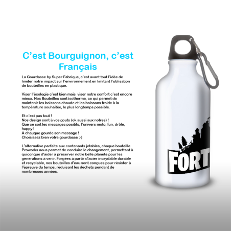 Gourde Alu et Thermos Fortnite Logo Gourde Alu et Thermos Fortnite Logo