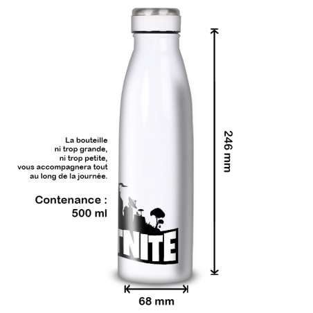 Gourde Alu et Thermos Fortnite Logo Gourde Alu et Thermos Fortnite Logo