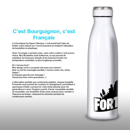 Gourde Alu et Thermos Fortnite Logo Gourde Alu et Thermos Fortnite Logo