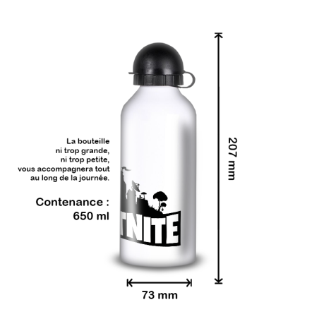 Gourde Alu et Thermos Fortnite Logo Gourde Alu et Thermos Fortnite Logo