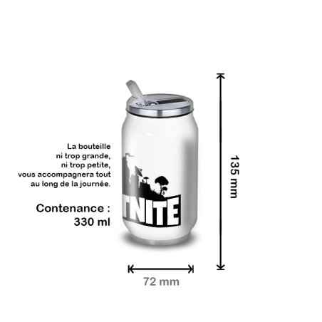 Gourde Alu et Thermos Fortnite Logo Gourde Alu et Thermos Fortnite Logo