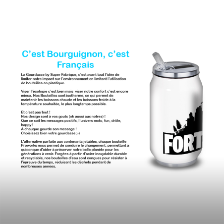Gourde Alu et Thermos Fortnite Logo Gourde Alu et Thermos Fortnite Logo