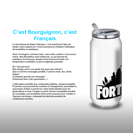 Gourde Alu et Thermos Fortnite Logo Gourde Alu et Thermos Fortnite Logo